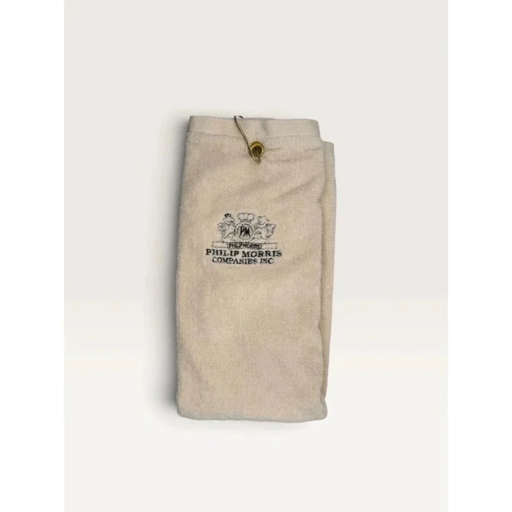 Vintage Philip Morris Companies Inc. Promotional Golf Towel